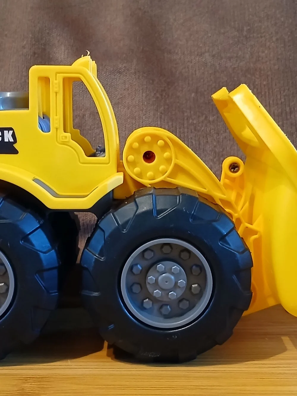 Yellow Kids Dump Truck Toy - TRUCK Brand